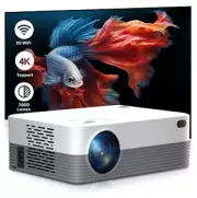 WiFi Bluetooth Android TV Projector 4K Support Home Theater Movie Projector HDMI