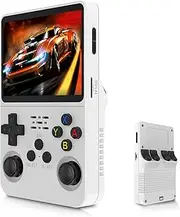 R36S Retro Handheld Video Game Console, 3.5 Inch IPS 640 X 480 HD Retro Handheld Game Console, Portable Handheld Video Game Console for System (128G)