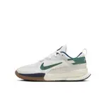 【NIKE】NIKE KIDS CROSSCOURT (GS) 中大童 童鞋 籃球鞋 白綠色-HM3715131