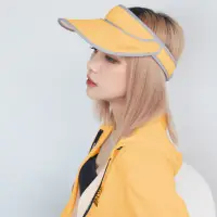 在飛比找momo購物網優惠-【LightSPA】美肌光波機能扣扣帽組 豔陽橘 防曬遮陽空