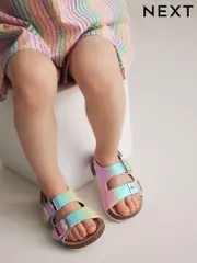 Multi Corkbed Two Strap Sandals (N34597) | $33 - $39