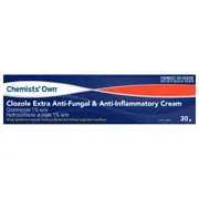 [Chemists' Own] Chemists Own Clozole Extra Clotrimazole (1%) Hydrocortisone (1%) Cream 30g