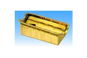 Milodon BB Chev Full Length Oil Pan, Mark IV Pan Capacity 8 Quart (7.6L), Rear 7 3/4" Deep, Front 6 1/2" Deep
