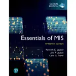 【現貨】ESSENTIALS OF MIS(GE) 15/E LAUDON 9781292450360<華通書坊/姆斯>