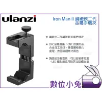 在飛比找蝦皮購物優惠-數位小兔【Ulanzi Iron Man II 鋼鐵俠二代 