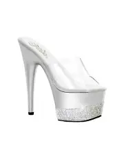 7" Pleaser Platform Stripper High Heels Exotic Pole Dance Shoes 8 Adore ADO701-3