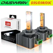 2x D3S D3R LED Xenon Headlight Lamps Kit Replace Hi/Low Bulb Super Bright 6000K (for: Jaguar)