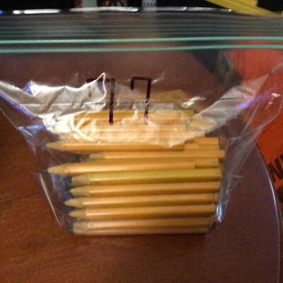 77 Pieces Golf Pencils Half Pencils Baby Shower Pencils Mini Pencils Free Ship