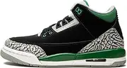 [Nike] Big Kid's Jordan 3 Retro Pine Green Black/Pine Green-Silver-White (398614 030) - 4