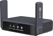 GL.iNet GL-BE3600 (Slate 7) Portable Travel Router, Pocket-Sized Dual-Band Wi-Fi 7 Travel Gigabit Router, OpenVPN & Wireguard for Public & Hotel Wi-Fi Use, Suitable for Business/Cruise/RV/Plane/Hotel