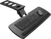 HUANUO Keyboard Tray under Desk, 360 Adjustable Ergonomic Sliding Keyboard & Mou