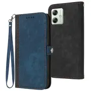 YX0020 For Motorola Moto G54 5G Wallet Case Side-Clasp Leather Phone Cover