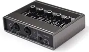 Labymos Audio Interface Professional Recording XLR Audio Interface DSP Reverb 48V Phantom Power Sound Card 16bit/48kHz Resolution Plug and Play for Music Recording Online Karaoke Vocal Recording