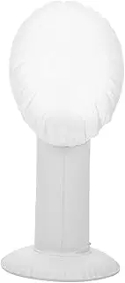 Vaguelly Inflatable Wig Stand for Displaying Hats and Wigs Portable Mannequin Head Support for Styling and Drying for Tabletop Use