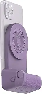 Magnetic Phone Handle Handheld Phone Camera Phone Selfie Phone Holder Stabilizer Phone Stand BT Connection Replacement for 14/13/12/11 Series Android Phones Purple