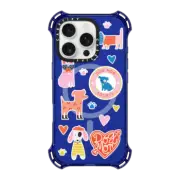 iPhone 16 Pro Bounce Case MagSafe Compatible Dog Mom Stickers