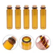 25 Pcs Vials Baby Laboratory Containers Mini Sample Bottles Dropping Glass