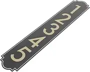 DOITOOL Sturdy Metal Address Signs Outdoor Indoor Numbers House Address Plaques Driveway Mailbox Store