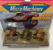 Micro Machines Super Monsters Collection #2 Galoob 1993 Monster Trucks