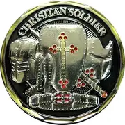 Christian Soldier Checklist Challenge Coin (Eagle Crest 2493)