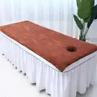 Massage Bed Cover Fitted Sheet Beauty Massage Table Cover Spa Salon Reusable AU