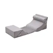 Costway Bed Wedge Pillow Set Neck Support w/Washable Cover