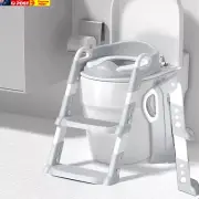 Potty Training Seat with Step Stool Ladder,Potty Training Toilet for Kids Boys G