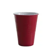Miami Melamine Two Tone Cup (Red) - 400mL