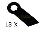 18X 10.1CM Blade for Fuxtec FX-BV140 / 480102, TREX TS0P00000 Scarifier
