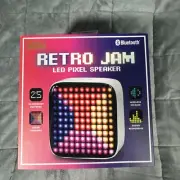 Retro Jam LED pixel speaker bluetooth