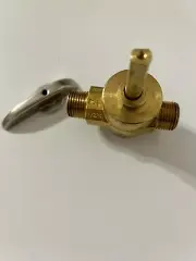 Chinese Wok Range Gas Burner Valve AW20 1/2 NPT W/Handle, 52-1127, 1620, 7854