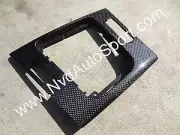 BMW E46, E46 M3 Carbon Fiber Interior Center Gear Console Panel