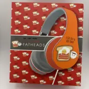 Folding FATHEADS Stereo Headphones , live love music, I GOT OUT OF BED TODAY!