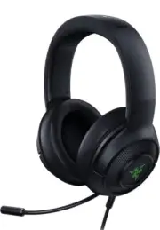 Razer Kraken V3 X Gaming Headset: 7.1 Surround Sound - Triforce 40mm Drivers -