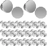 20 Pairs Strong Magnetic Curtain Clips,Metal Closure Curtain Weights Magnets Holdback Button for Curtains Tablecloths Shower Liners to Preventing Light from Leaking Curtains from Being Blown Around