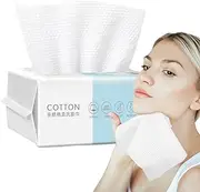 Soft Face Wipes - Soft Face Towel Wipes, Large Face Dry Wipes | Large Super Soft Makeup Remover Dry Towel, Multifunctional Facial Cleansing Dry Wipes, Dry Cotton Face Wipes for Makeup Remover