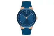 Movado Blue Silicone Men's Swiss Made Watch - 3601140