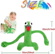 Rainbow Plush Doll Toy,Rainbow Friends Plush Toy,Rainbow Friends Toys,Rainbow Plush Doll,Rainbow Chapter 2 Rainbow Friends,GREEN
