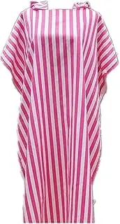 Outdoors Changing Robe Poncho Towel, Beach Towel Wrap Striped Bathrobe Dressing Cloak Diving Beach Swimming Bathrobe Fast Drying Sport Robe (Color : Red, Size : One Size)