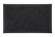 Daro Charcoal Polypropylene Doormat - Entry Mat, Welcome Mat, Door mat, Non Slip, Anti Slip, Front Door, Waterproof, Durable