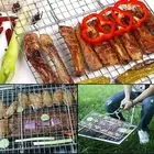 Grilling Basket Tool Veg 1Pcs Barbecue Fish Grilling Basket Holder Tools