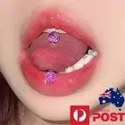 1pc Colourful Arcrylic Ball Bar Tongue Rings Body Piercing Jewelry Tounge Bars