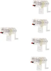 iplusmile 5pcs Hand Crank Generator for Scientific Experiments Portable Manual Generator for Physics Learning and Electrical Projects Lightweight and Compact Design