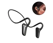 Portable sports waterproof wireless in-ear headphones, Bluetooth Earbuds Wireless Earphones Bluetooth Earphones Headsets - Black