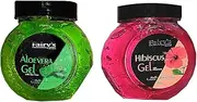 Fairy's Herbal Pure Aloe Vera Gel For Face and Hair, Ideal for Skin, Face, Hair Care, Moisturizer & Nourishing Gel- 200 gm, Pack of 2 (ALOEVERA GEL WITH HIBISCUS & TEA TREE)