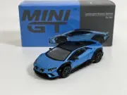 Lamborghini Huracan Sterrato Blue Aegir LHD 1:64 Scale Mini GT MGT00807L
