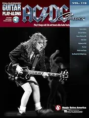 Hal Leonard Guitar Play-Along AC/DC Classics Song Book Volume 119: Guitar Play-Along Volume 119