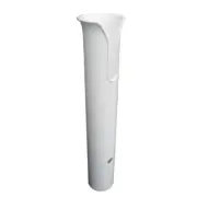 ​TACO Marine Thru-Bolt Mount Rod Holder - UV-Stabilized Polyethylene White