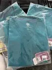 NWT Bundle Of Four Healing Hands Teal Scrub Tops womens medium
