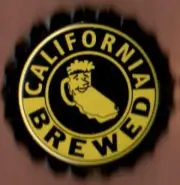 USA Plastic Lined Beer Crown Bottle Cap: Marin Brewing